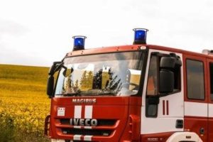 Трактор горя в село Татари